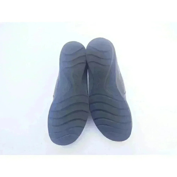 Clarks Womens Loafers Shoes Brown Leather Round Toe Front Zipper 7M - Picture 8 of 9